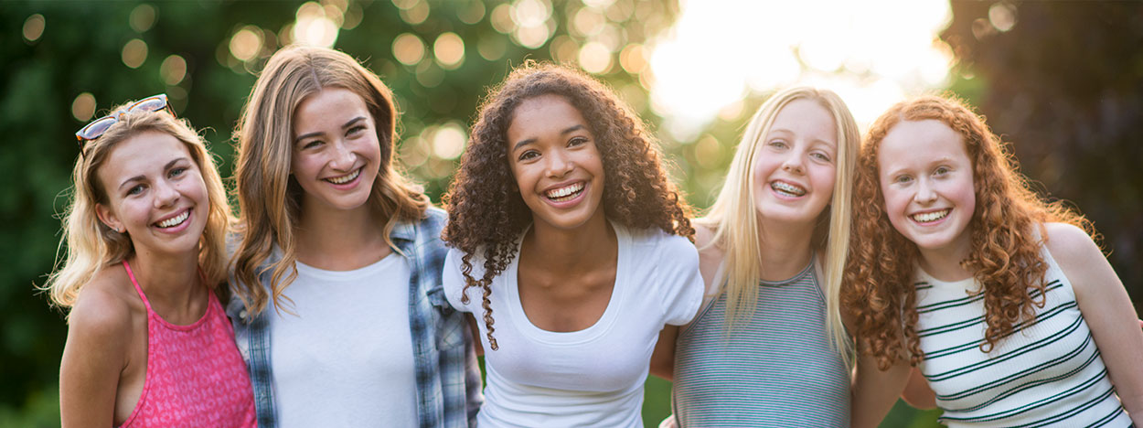 Group of female friends